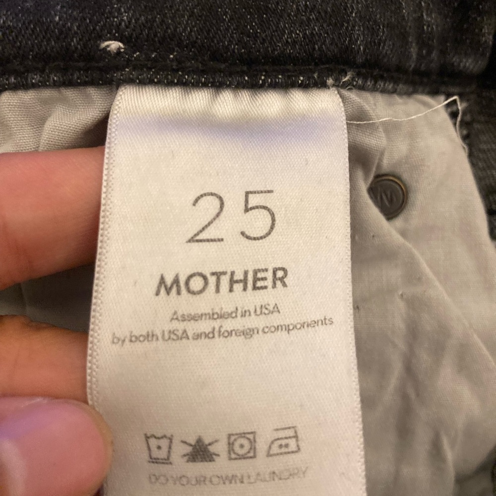 MOTHER Women's High Waisted Ankle Fray - Picture 5 of 6